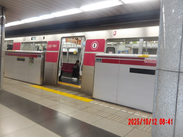 (0008)2025-1012-0847(東京都交通局)撮影場所-都営大江戸線練