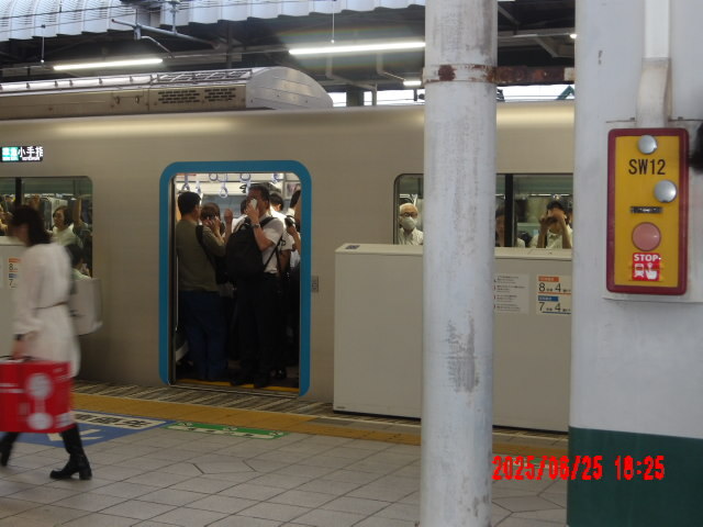 (0082)2025-0625-1825(西武鉄道)撮影場所→西武池袋線練馬駅