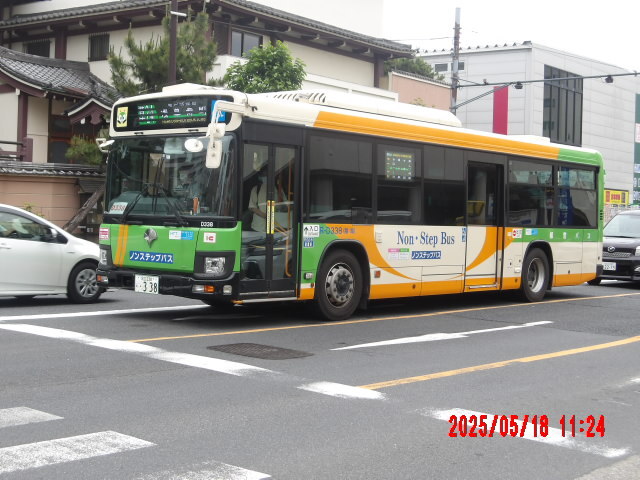 (0167)2025-0518-1124足立230あ・338(都営バス)(R-D