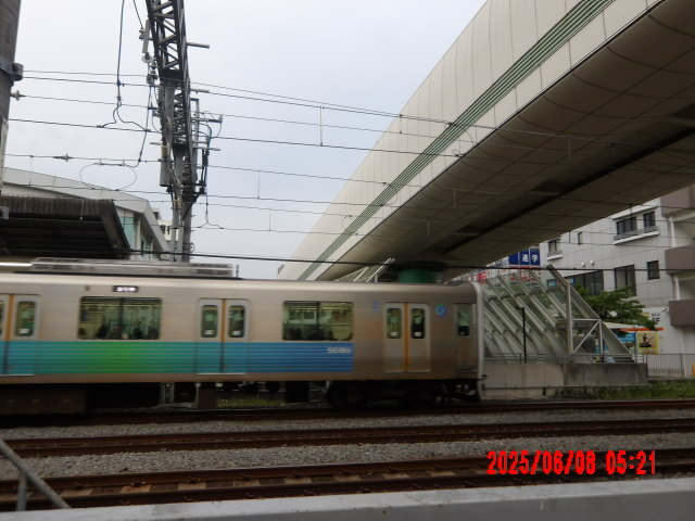(0009)2025-0608-0521(西武鉄道)撮影場所→西武新宿線井荻駅