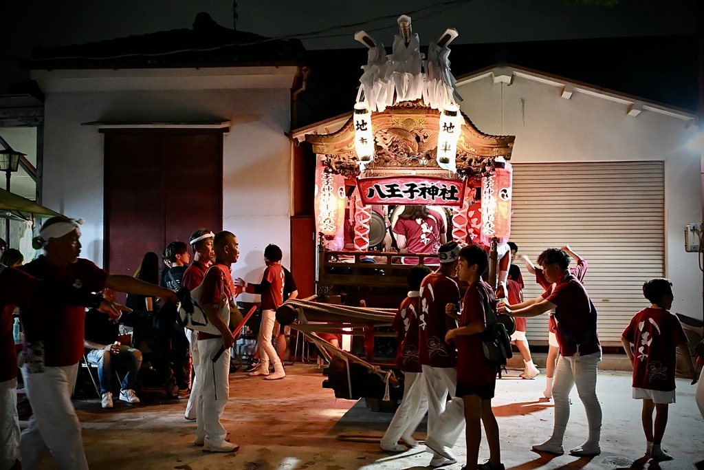子供達の秋祭り、