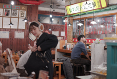 夜食はラーメン