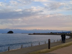 御山が綺麗になってきました。