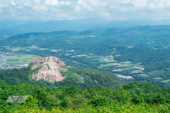 夏色の昭和新山周辺