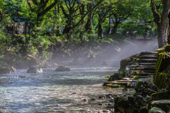円原川の光芒