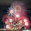 名港水上芸術花火2025