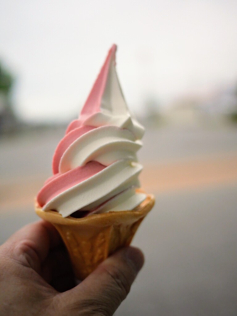 またソフトクリーム？