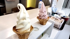 川場田園プラザのソフトクリーム