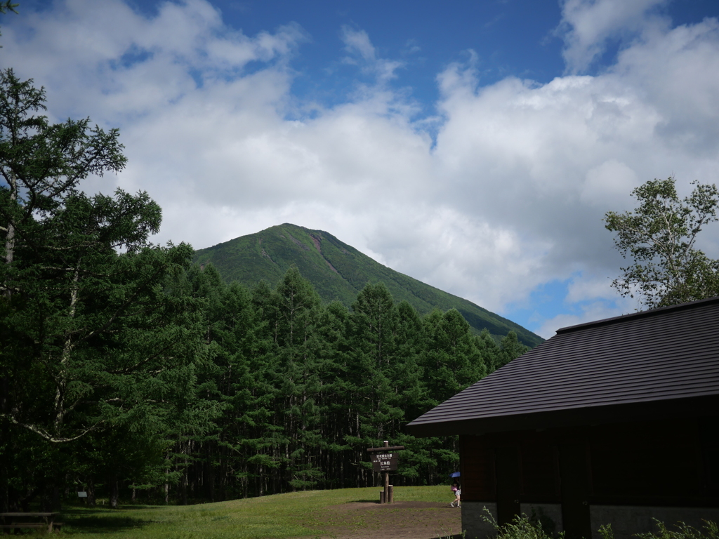 戦場ヶ原から男体山