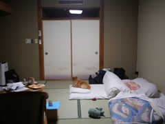 温泉入って、ぐったりWWW
