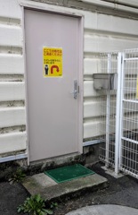 トイレはあちらです