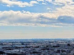 はるか彼方の東京の高層ビル群２