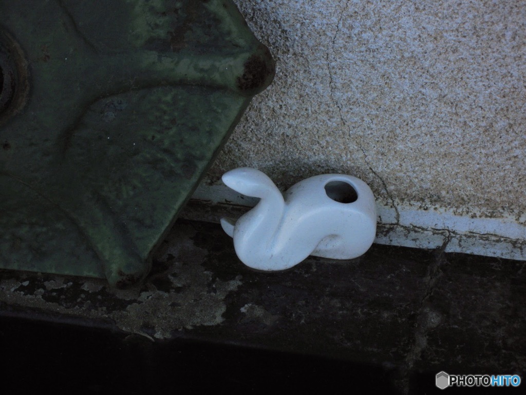 ヘビの置物らしいです