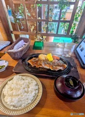 ポークオニオン定食