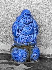 青い恵比寿さん
