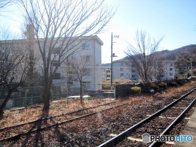 冬の上神梅駅　８