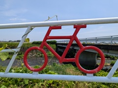 自転車道のシンボル