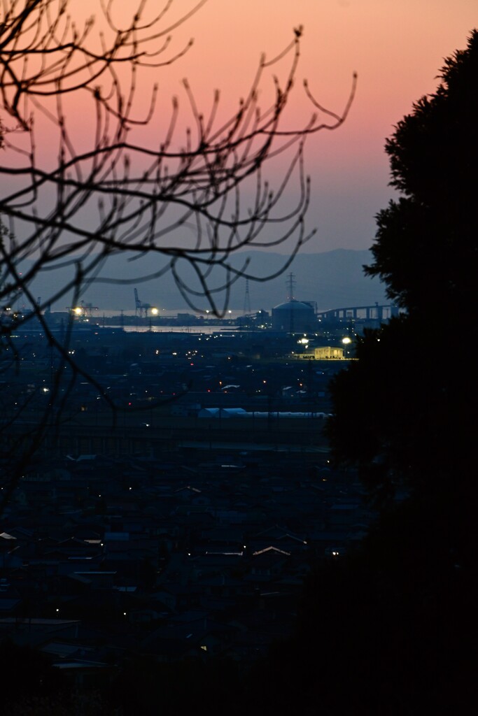 夕暮れ時