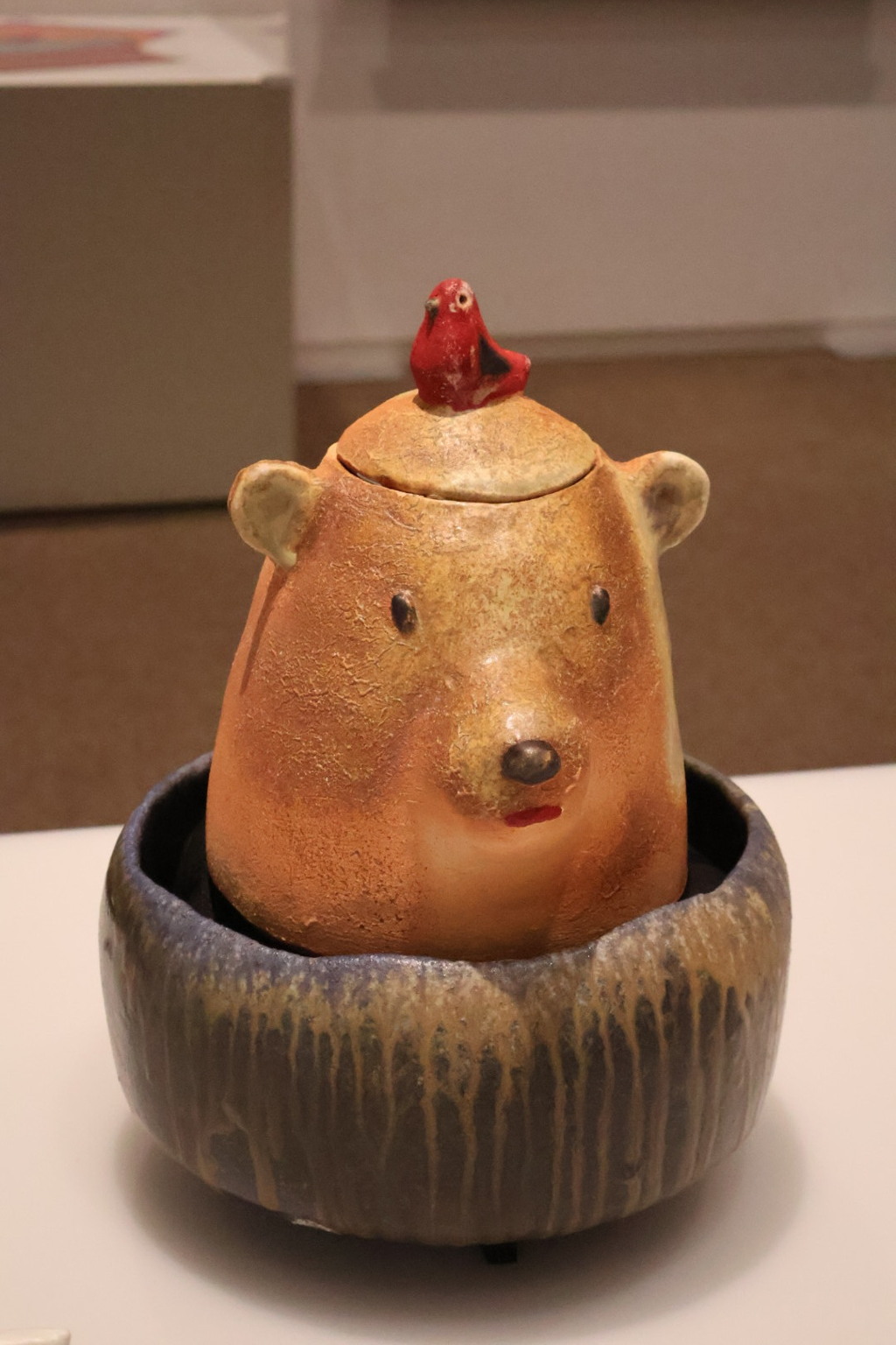 クマの釜と蒼変黒鉢