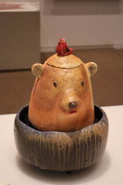 クマの釜と蒼変黒鉢
