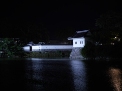 夜の城壁