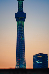 Sunset Skytree