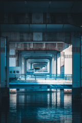 高速道の下