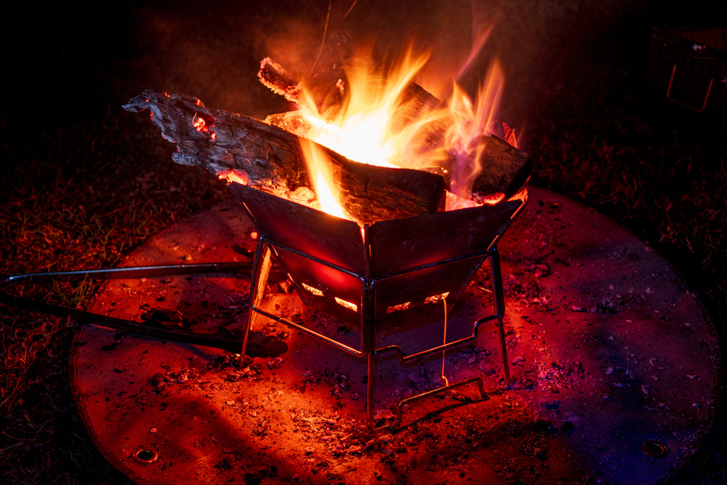 焚き火