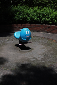 青いオバＱ
