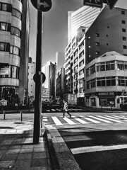 街角スナップ　馬車道　冬