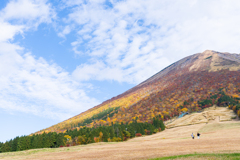 登る登る　大山ますみず高原スノーパーク