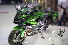 Ninja1100SX モーターサイクルショーにて