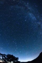 天の川と北斗七星