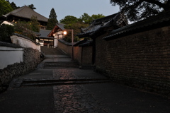 宵の二月堂裏参道