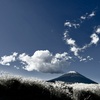 ハート雲と富士山