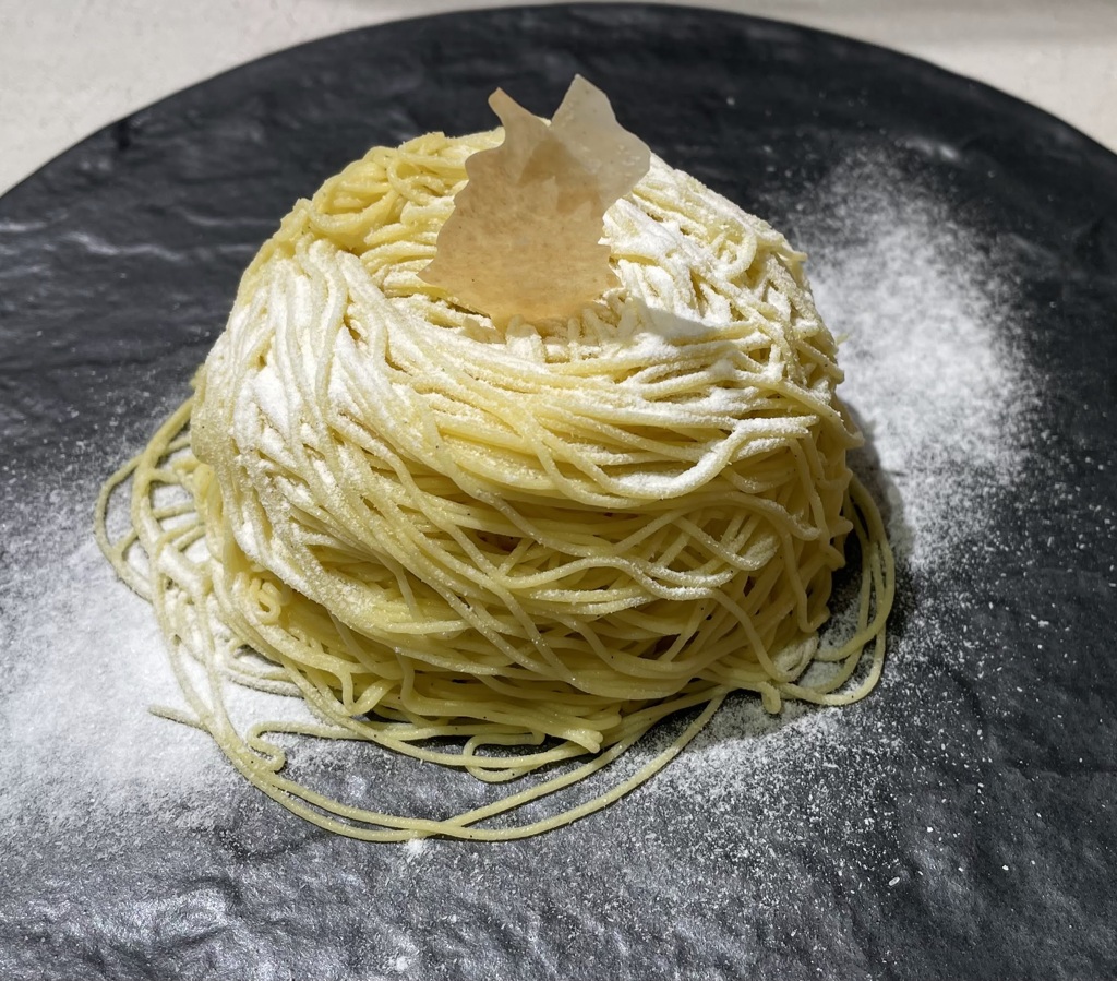 生搾りモンブラン…その2