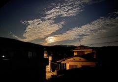 雲の変化　17:30