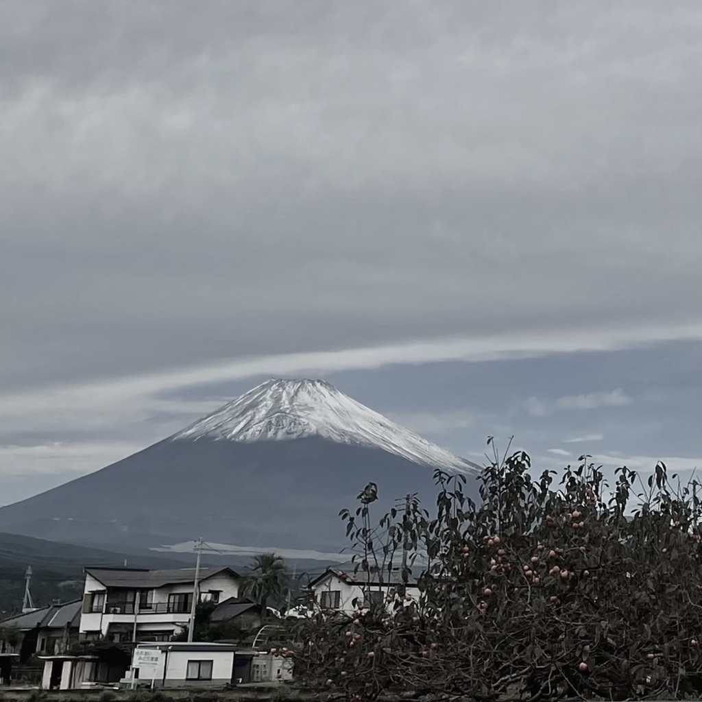 初冠雪富士…その1