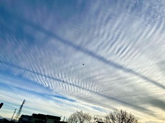 ちょっと不気味な雲　2