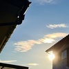 彩雲を撮りたくて　その4    太陽がこっち