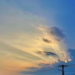 穏やかな夕暮れ