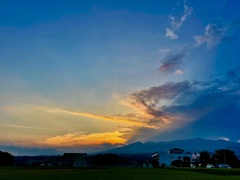 夕景…自由な光