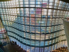 The city seen through glass