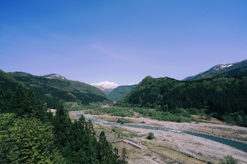 初夏ー常願寺川