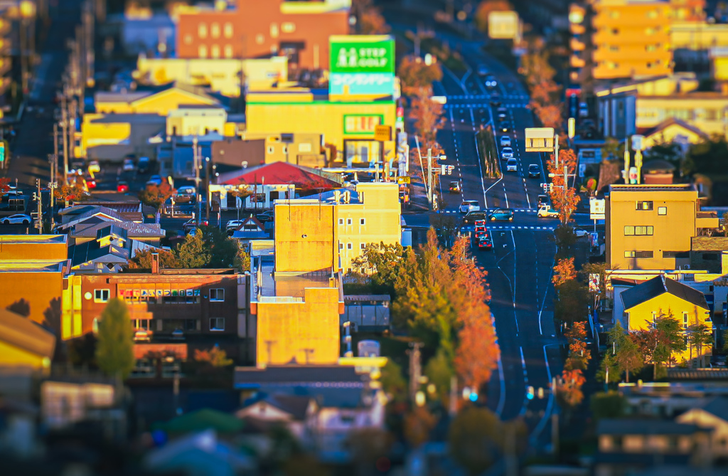 ミニチュアのように