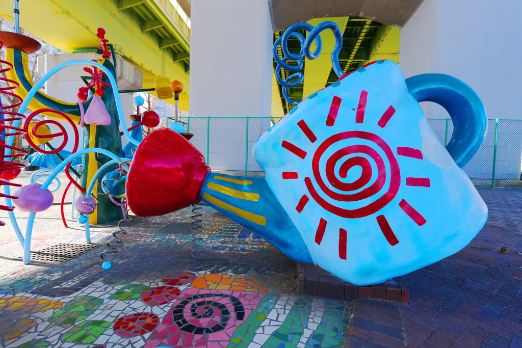 Public　Art　under the overpass