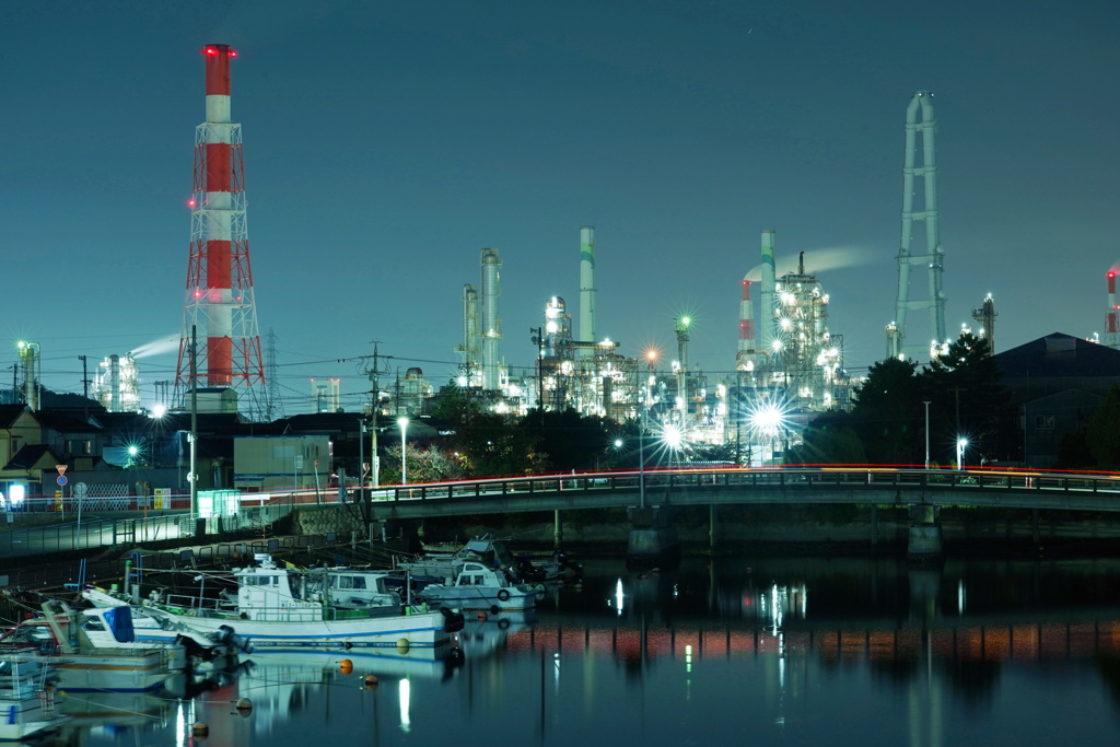 Yokkaichi　Ｉｃ　View　from　Aioi　Bridge