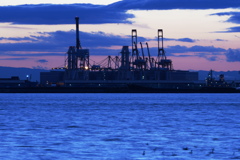 夕暮れの金城ふ頭　Ⅰ