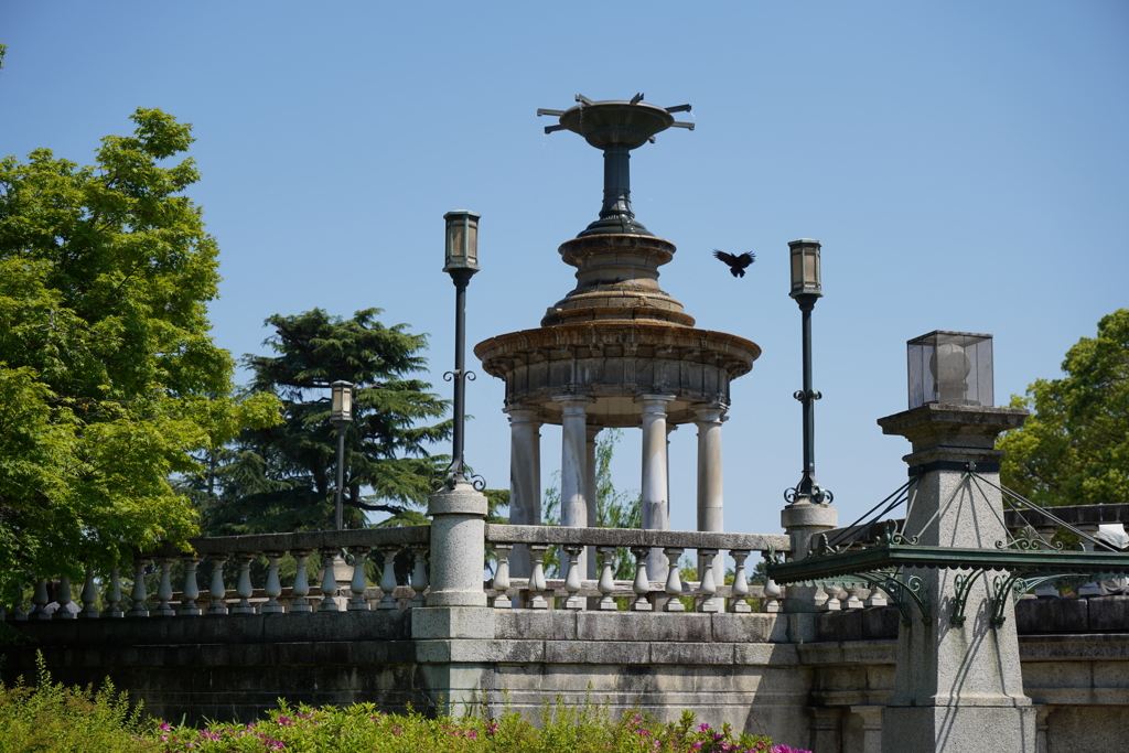 鶴舞公園噴水塔