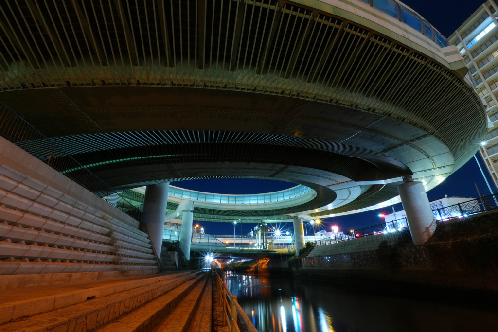 Meiko‐soku　night view Ⅱ